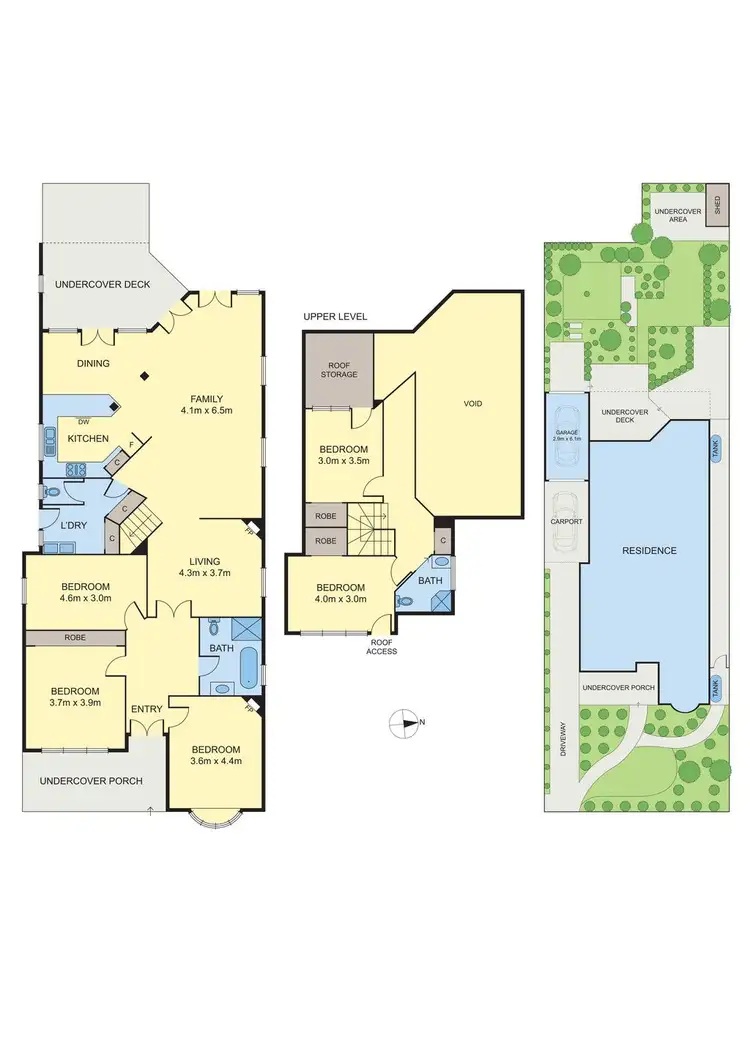 Floorplan of Homely house listing, 75 Bruce Street, Coburg VIC 3058