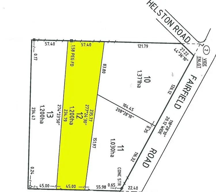 Floorplan of Homely land listing, Lot 12 Haselgrove Road, Kadina SA 5554