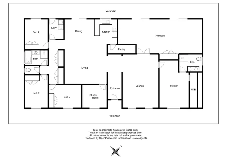 Floorplan of Homely rural property listing, 17 Howqua Point Road, Howqua Inlet VIC 3723