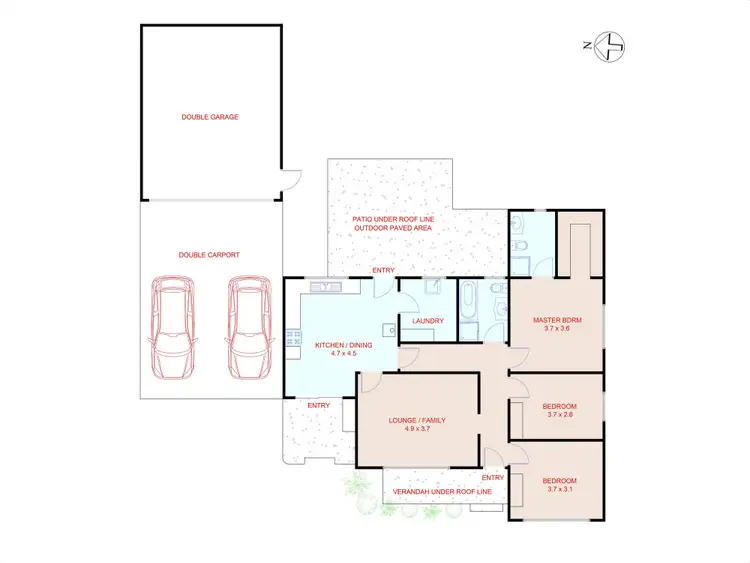 Floorplan of Homely house listing, 16 Kitchen Street, Mansfield VIC 3722
