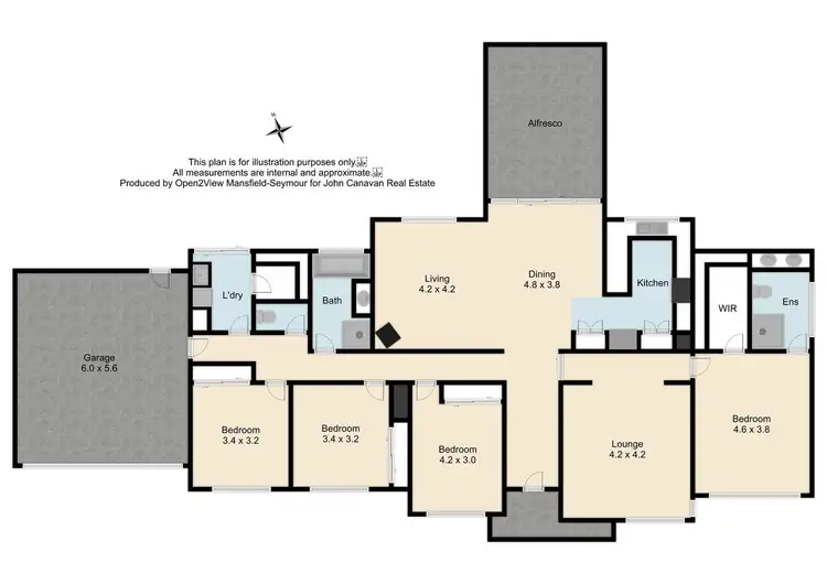 Floorplan of Homely house listing, 35 Kareen Court, Mansfield VIC 3722