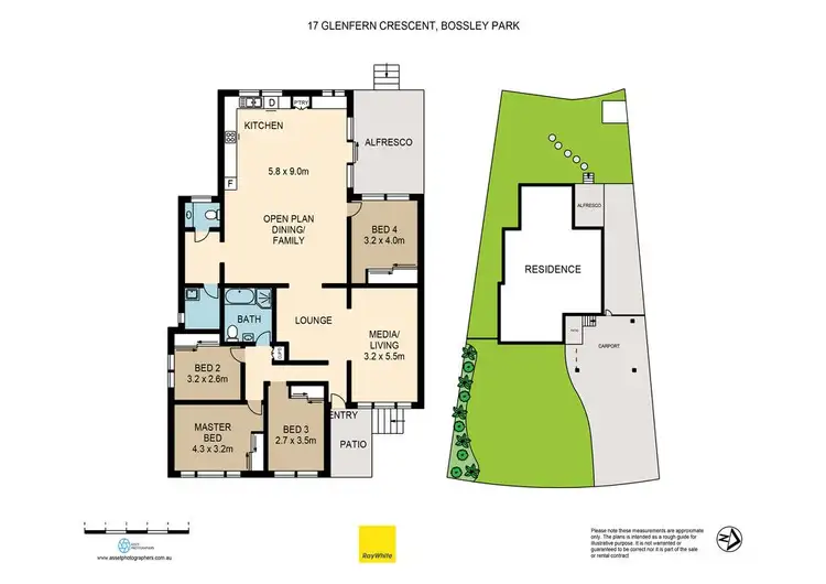 Floorplan of Homely house listing, 17 Glenfern Crescent, Bossley Park NSW 2176