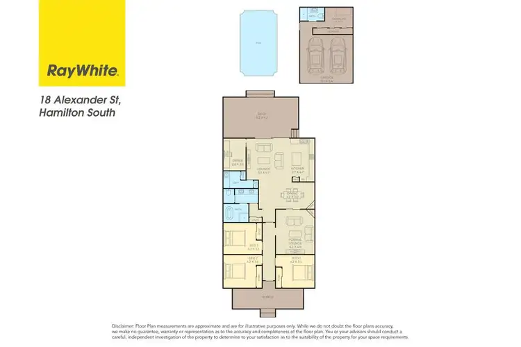 Floorplan of Homely house listing, 18 Alexander Street, Hamilton South NSW 2303