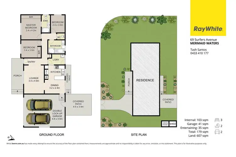 Floorplan of Homely house listing, 69 Surfers Avenue, Mermaid Waters QLD 4218