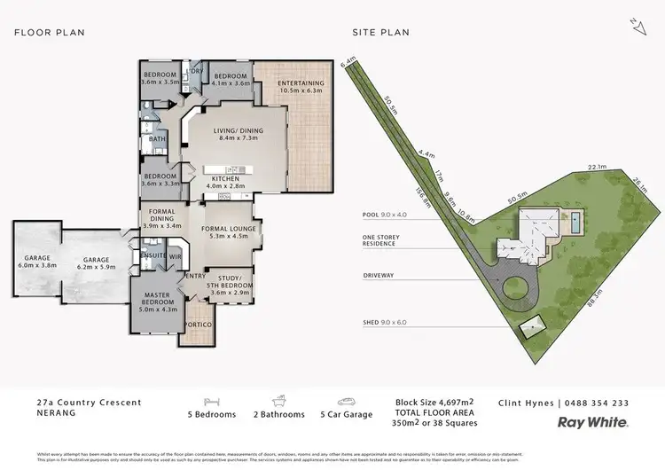 Floorplan of Homely rural property listing, 27A Country Crescent, Nerang QLD 4211