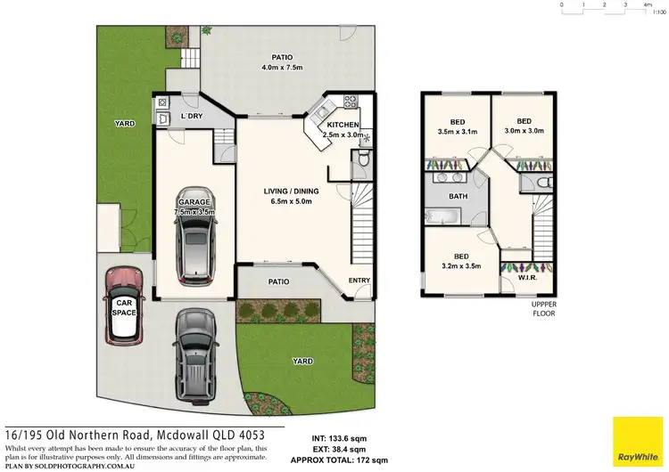 Floorplan of Homely townhouse listing, 16/195 Old Northern Road, Mcdowall QLD 4053