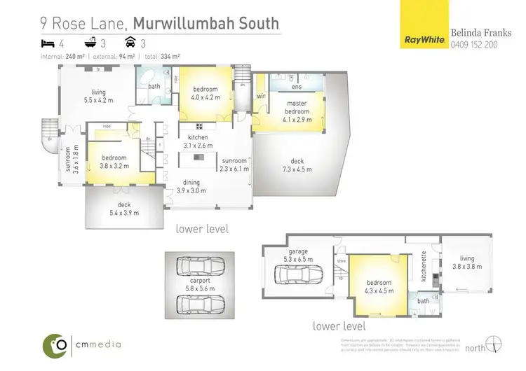 Floorplan of Homely house listing, 9 Rose Lane, South Murwillumbah NSW 2484