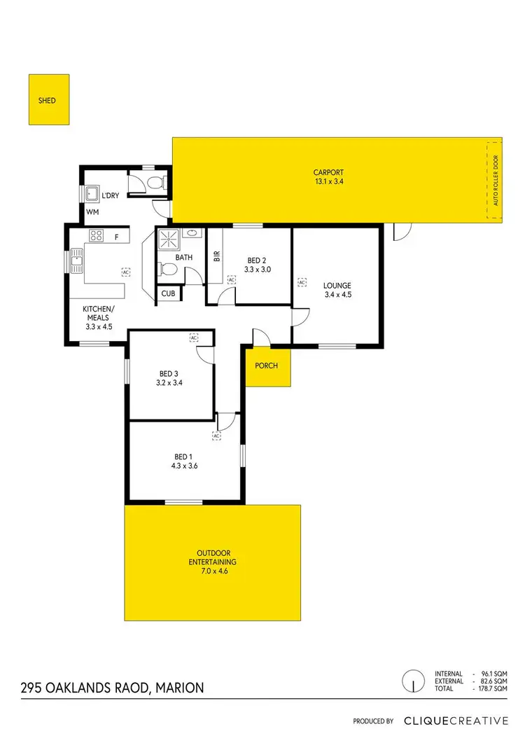 Floorplan of Homely house listing, 295 Oaklands Road, Marion SA 5043