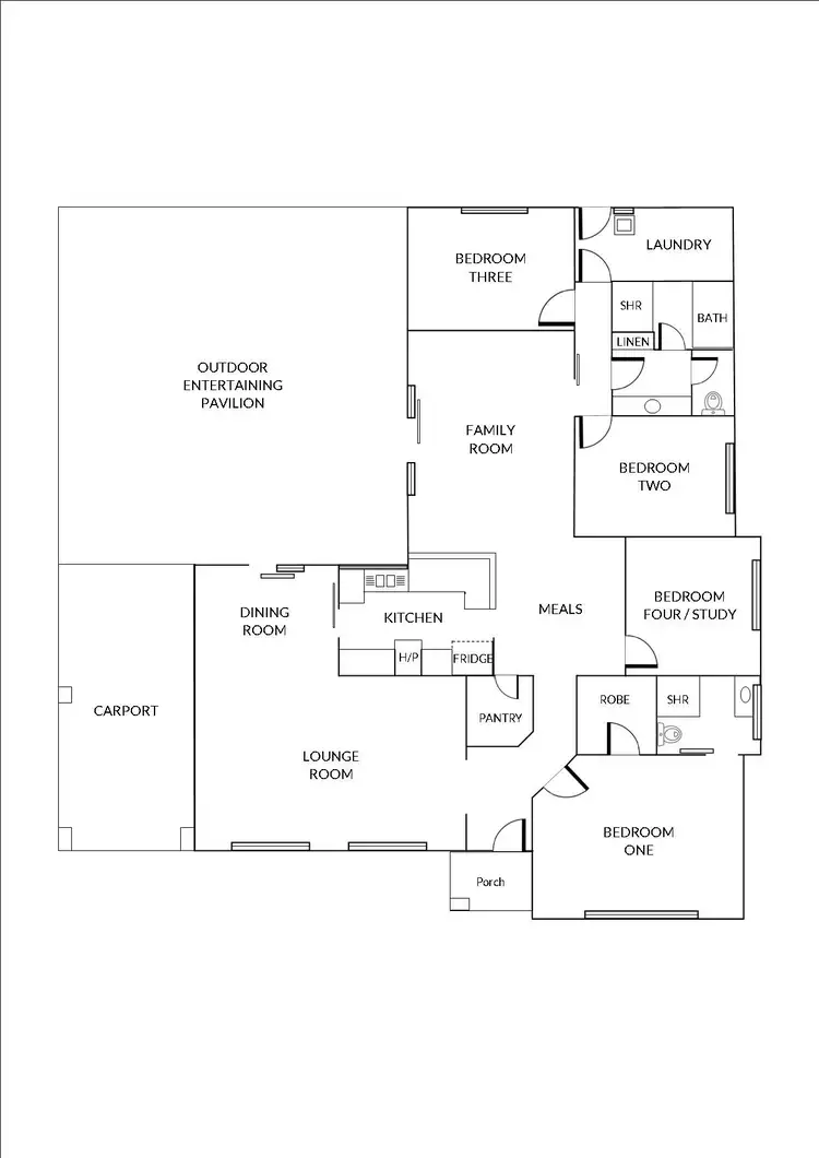 Floorplan of Homely house listing, 13 Anita Court, Aberfoyle Park SA 5159