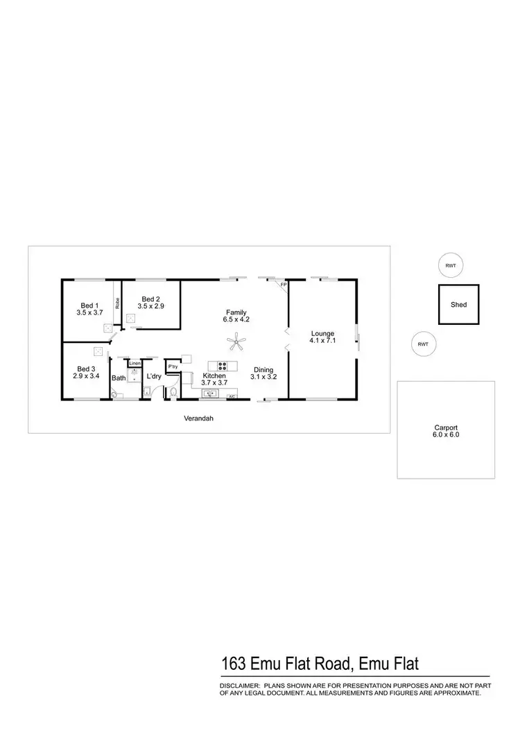 Floorplan of Homely house listing, 163 Emu Flat Road, Armagh SA 5453