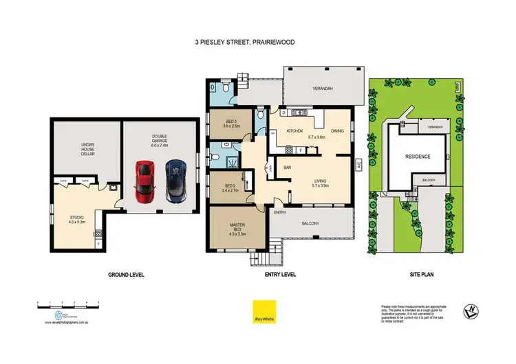 Floorplan of Homely house listing, 3 Piesley Street, Prairiewood NSW 2176