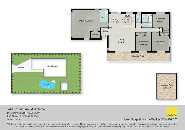 Floorplan of Homely house listing, 144 Currumburra Road, Ashmore QLD 4214
