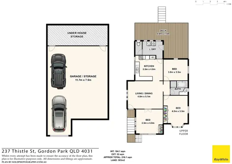 Floorplan of Homely house listing, 237 Thistle Street, Gordon Park QLD 4031