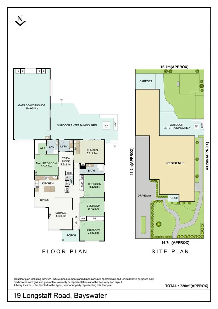 Floorplan of Homely house listing, 19 Longstaff Road, Bayswater VIC 3153