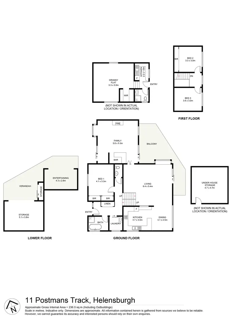 Floorplan of Homely house listing, 11 Postmans Track, Helensburgh NSW 2508