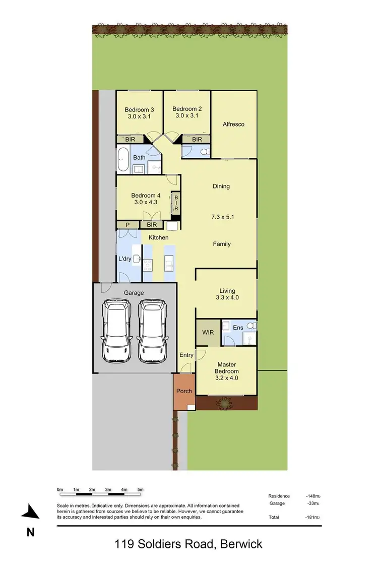 Floorplan of Homely house listing, 119 Soldiers Road, Berwick VIC 3806