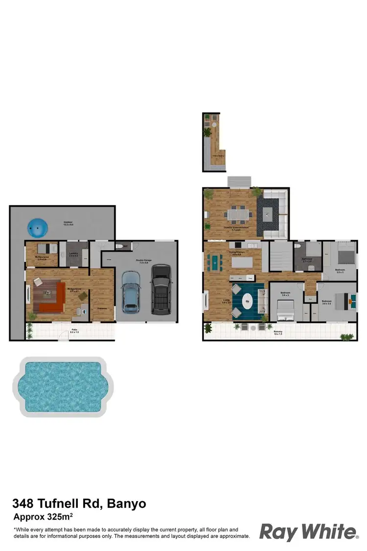 Floorplan of Homely house listing, 348 Tufnell Road, Banyo QLD 4014