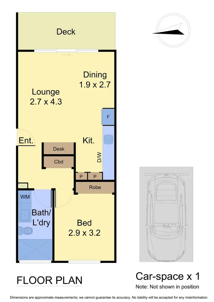 Floorplan of Homely apartment listing, 6/570 Glenferrie Road, Hawthorn VIC 3122