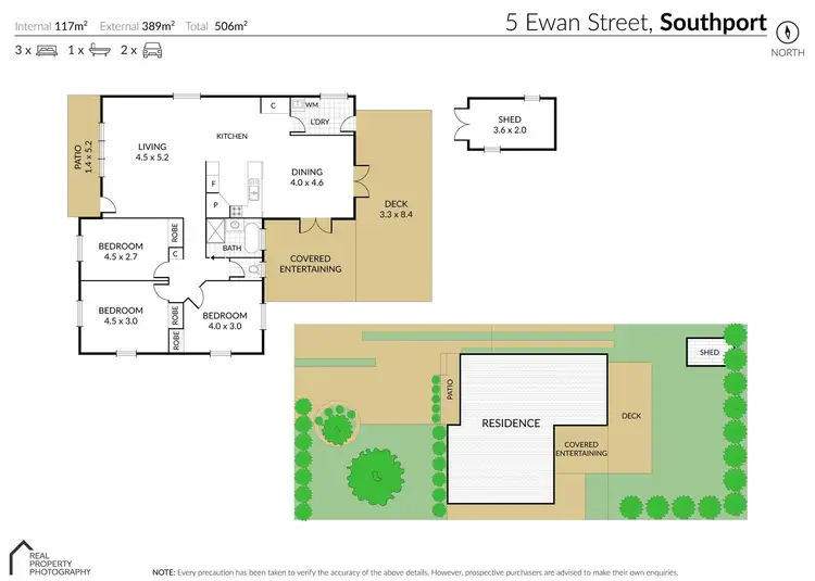 Floorplan of Homely house listing, 5 Ewan Street, Southport QLD 4215