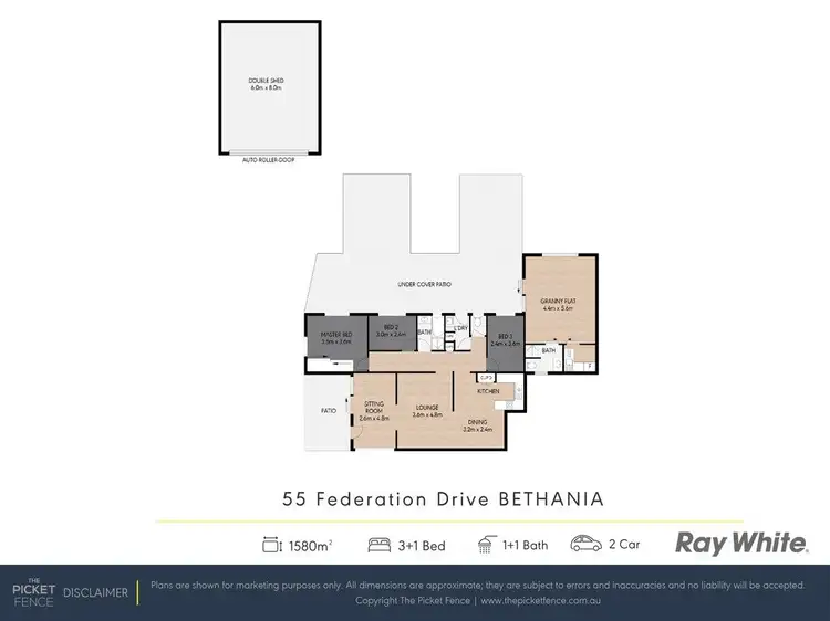 Floorplan of Homely house listing, 55 Federation Drive, Bethania QLD 4205