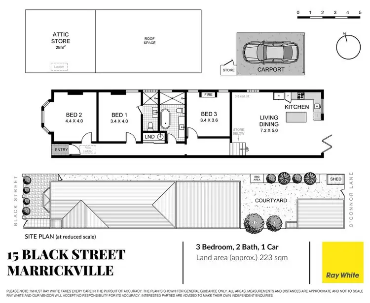 Floorplan of Homely house listing, 15 Black Street, Marrickville NSW 2204