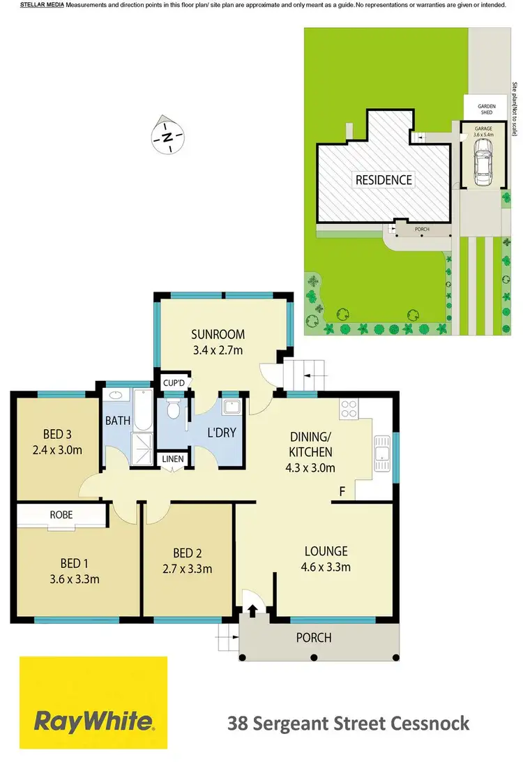 Floorplan of Homely house listing, 38 Sergeant Street, Cessnock NSW 2325