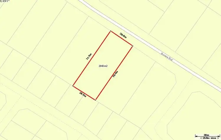 Floorplan of Homely land listing, 16 Lot 71 Browne Boulevard, Kalbarri WA 6536