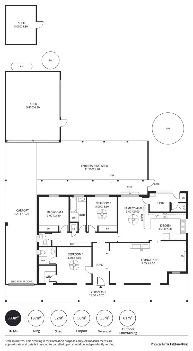 Floorplan of Homely house listing, 11 Fairfield Drive, Strathalbyn SA 5255