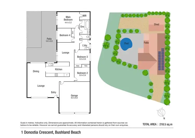 Floorplan of Homely house listing, 1 Donostia Crescent, Bushland Beach QLD 4818