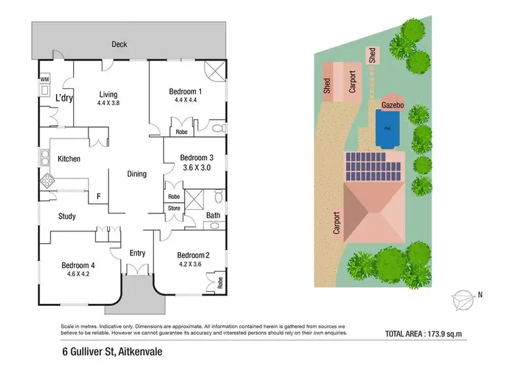 Floorplan of Homely house listing, 6 Gulliver Street, Mundingburra QLD 4812