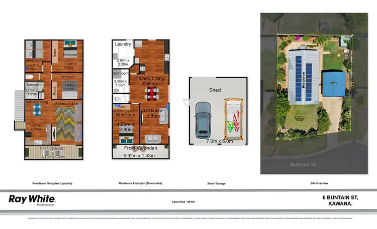 Floorplan of Homely house listing, 6 Buntain Street, Kawana QLD 4701
