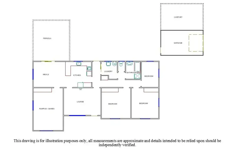Floorplan of Homely house listing, 8 Wirrega Road, Mundulla SA 5270
