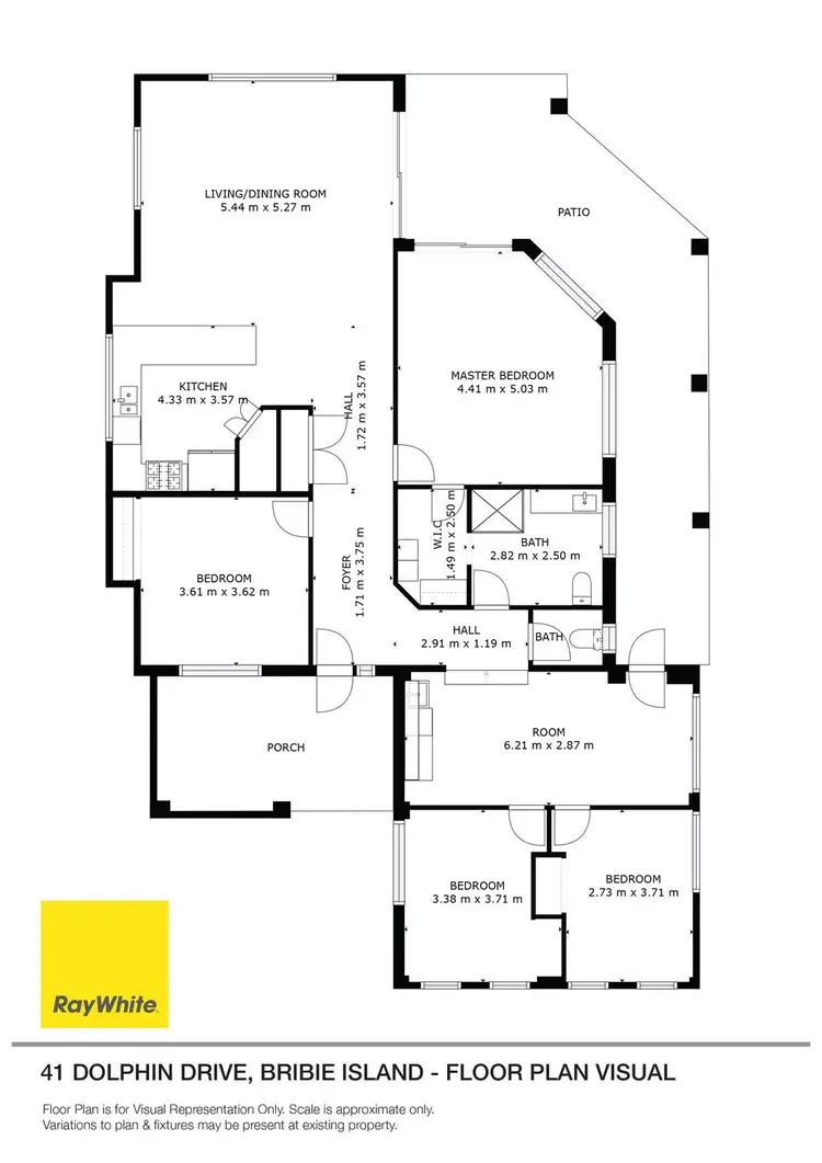 Floorplan of Homely house listing, 41 Dolphin Drive, Bongaree QLD 4507