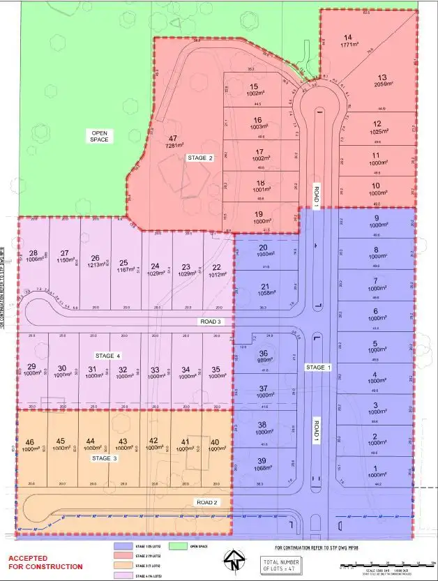 Floorplan of Homely land listing, Lot 45 Prosperity Way, Mount Louisa QLD 4814