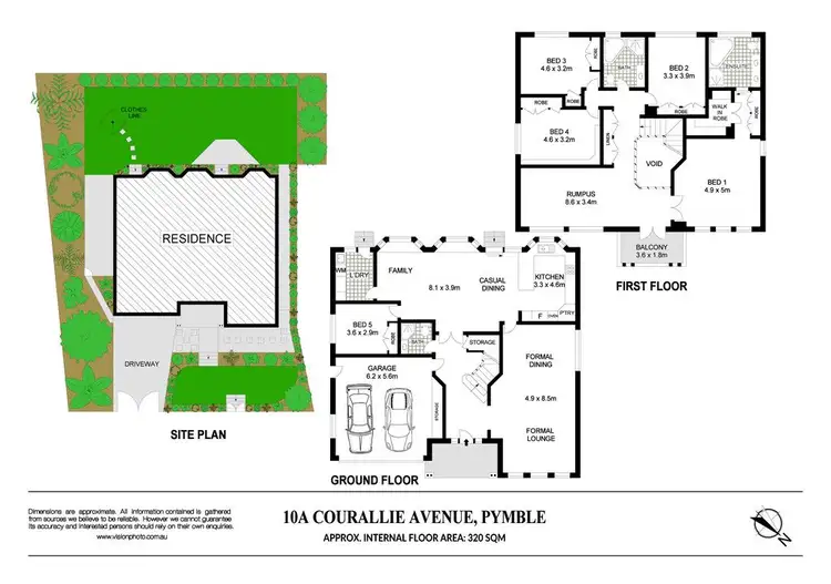Floorplan of Homely house listing, 10A Courallie Avenue, Pymble NSW 2073