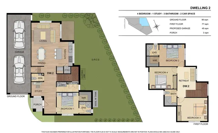 Floorplan of Homely townhouse listing, 1-3/2 Karrin Court, Ashwood VIC 3147