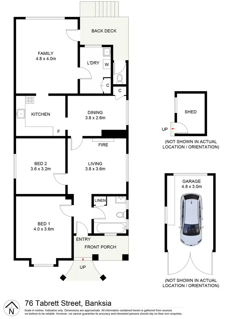 Floorplan of Homely house listing, 76 Tabrett Street, Banksia NSW 2216