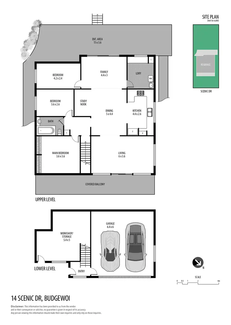 Floorplan of Homely house listing, 14 Scenic Drive, Budgewoi NSW 2262