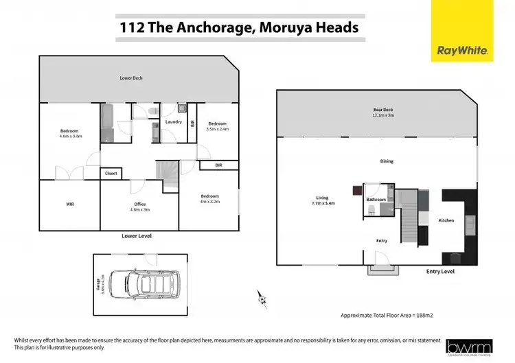Floorplan of Homely house listing, 112 The Anchorage, Moruya Heads NSW 2537