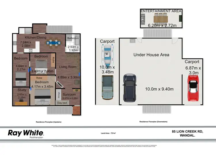 Floorplan of Homely house listing, 85 Lion Creek Road, Wandal QLD 4700