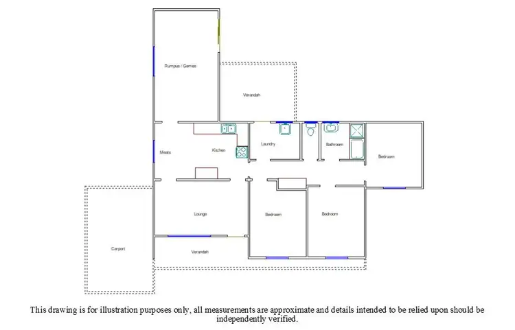 Floorplan of Homely house listing, 55 Densley Avenue, Bordertown SA 5268