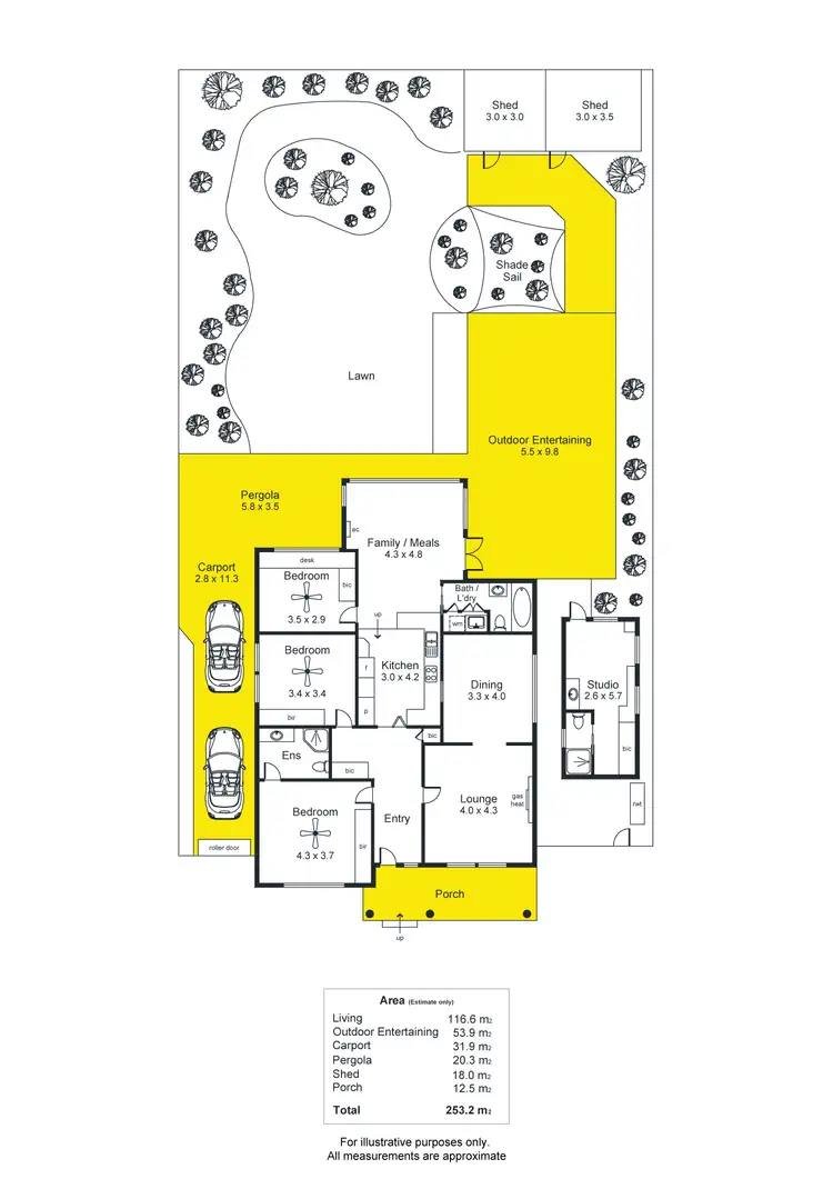Floorplan of Homely house listing, 11 Illawarra Avenue, Hove SA 5048