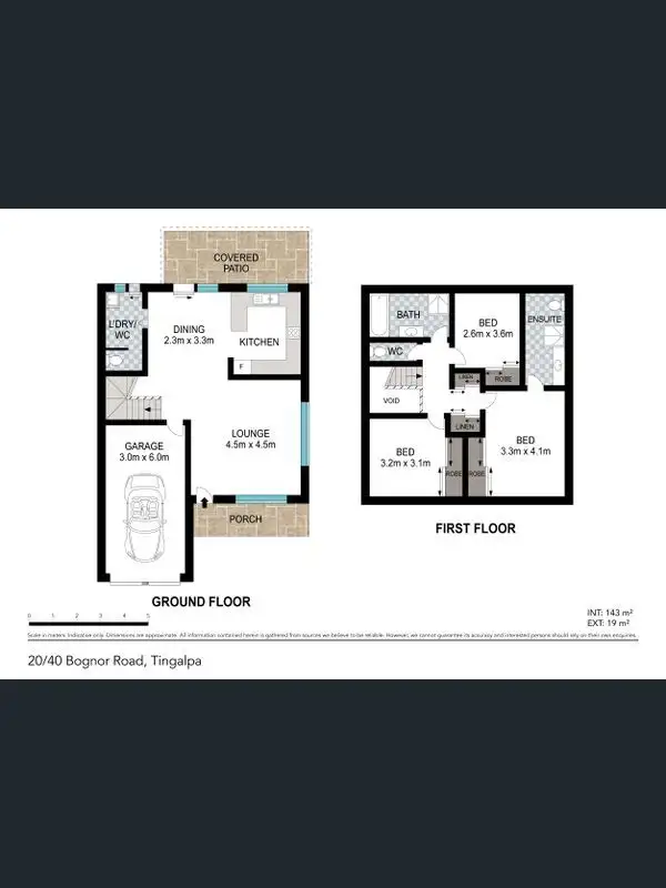 Floorplan of Homely townhouse listing, 10/40 Bognor Street, Tingalpa QLD 4173