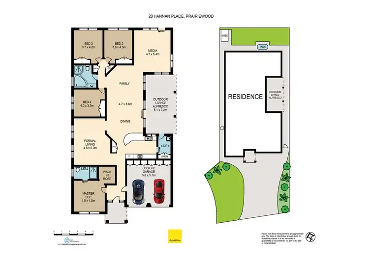 Floorplan of Homely house listing, 20 Hannan Place, Prairiewood NSW 2176