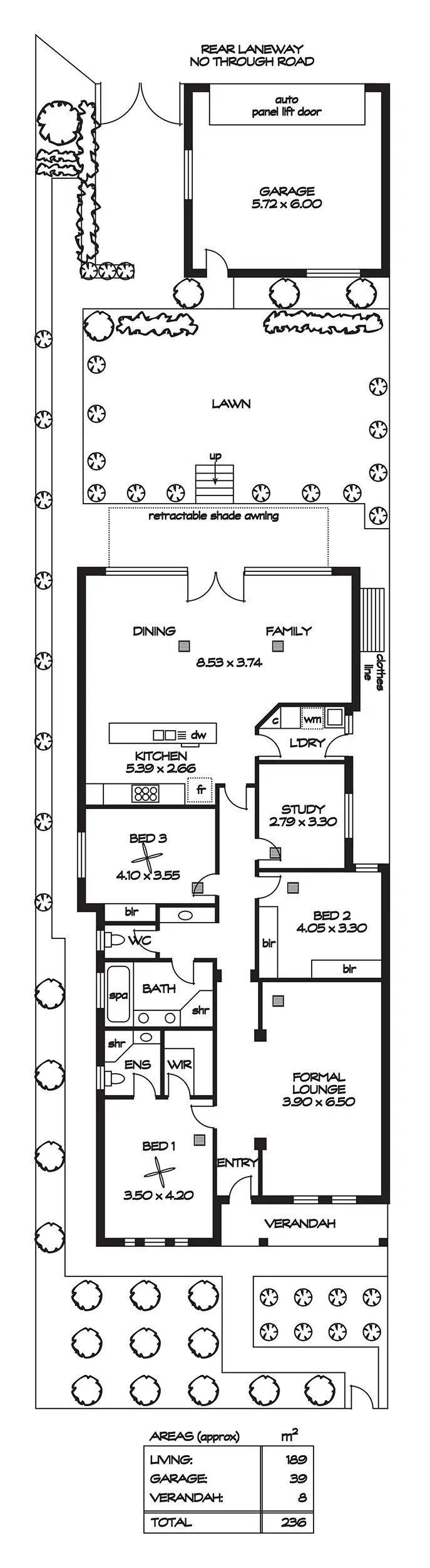 Floorplan of Homely house listing, 58A Third Avenue, St Peters SA 5069