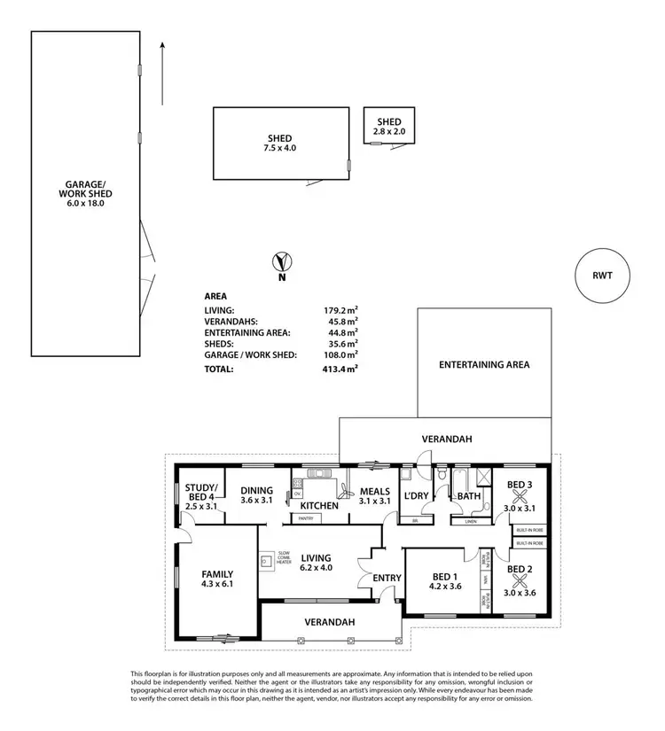 Floorplan of Homely house listing, 39 Old Swanport Road, Murray Bridge SA 5253