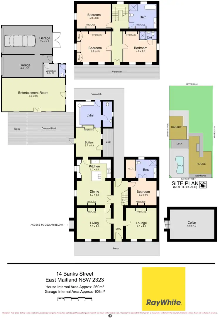 Floorplan of Homely house listing, 14 Banks Street, East Maitland NSW 2323