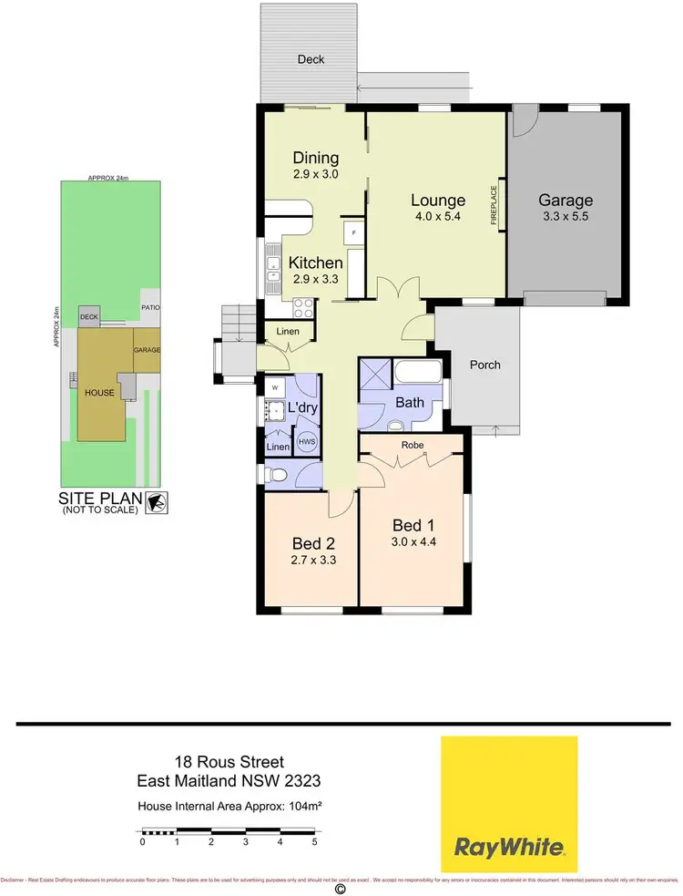 Floorplan of Homely house listing, 18 Rous Street, East Maitland NSW 2323