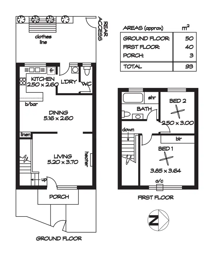 Floorplan of Homely house listing, 4/2 Cassie Street, Collinswood SA 5081