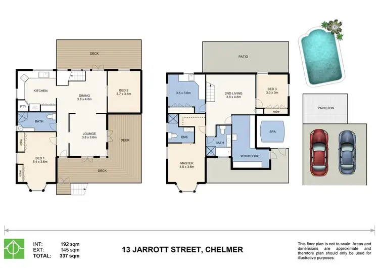 Floorplan of Homely house listing, 13 Jarrott Street, Chelmer QLD 4068